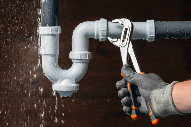Professional Drain Cleaning technician working in Lennon, MI